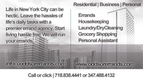 Visit Odds or Errands