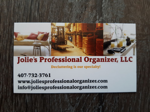 Visit Jolie’s Professional Organizer, LLC
