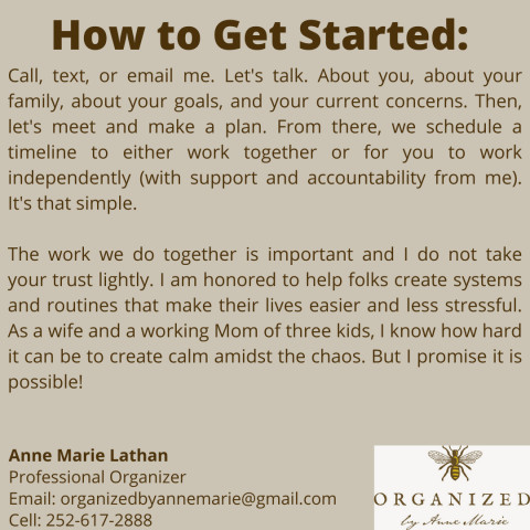 Visit Organized by Anne Marie, LLC