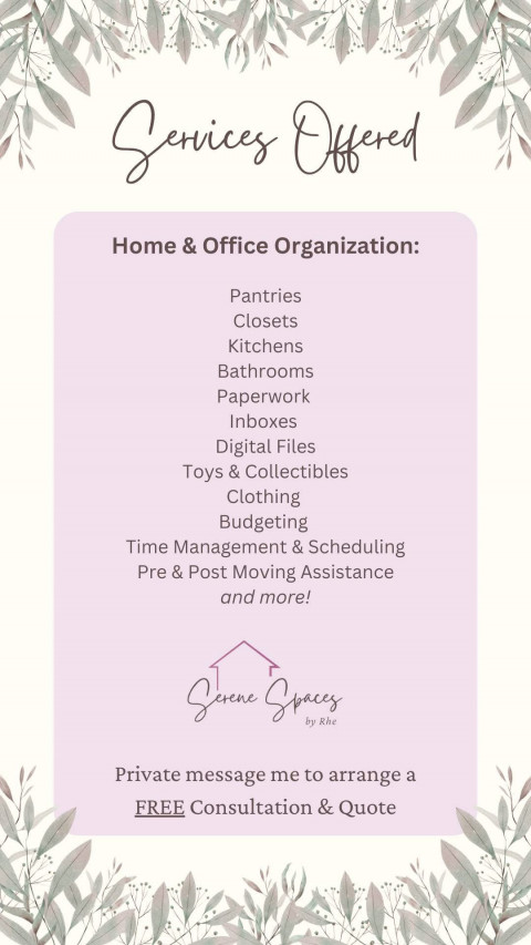 Visit Serene Spaces by Rhe